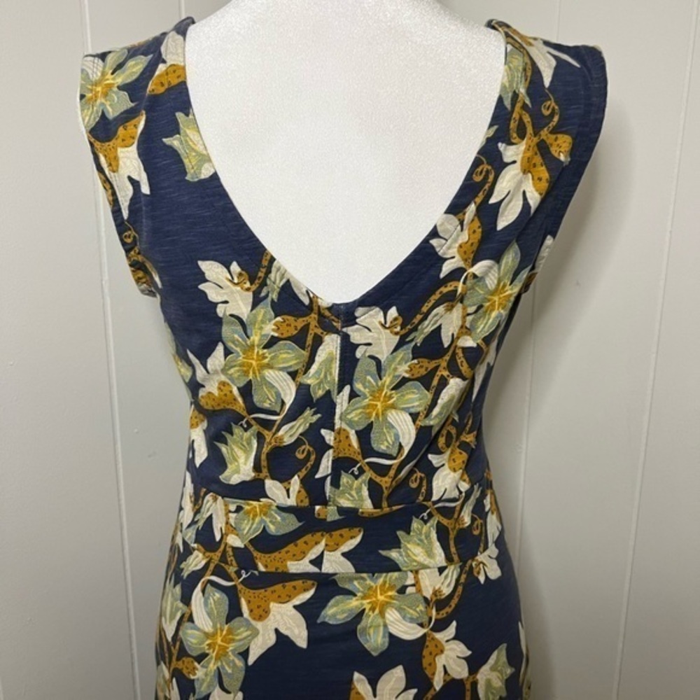 Patagonia Floral Print V Neck Dress Women's Size Small - Picture 7 of 7